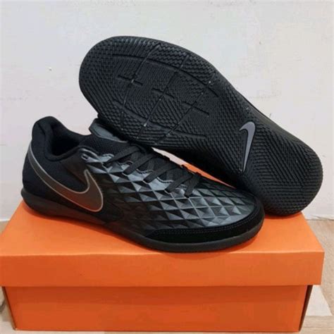 Jual SEPATU FUTSAL NIKE TIEMPO LEGEND8 FULL BLACK IC SEPATU FUTSAL NIKE