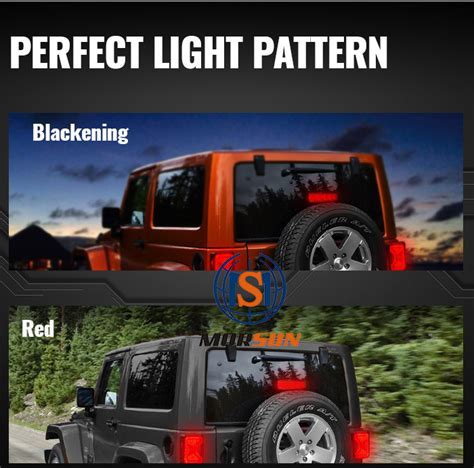 2018 Jeep Jl Third Brake Light Jeep Wrangler Jl Led 3rd Brake Light Jeep Jl Spare Tire Brake Light