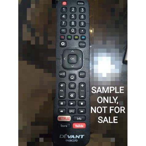 Remote for Devant Smart TV | Shopee Philippines