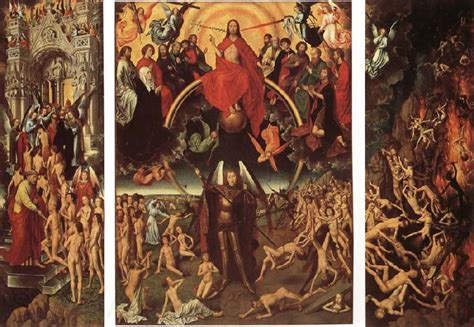 Last Judgement Hans Memling Malmo Sweden Oil Painting Reproductions