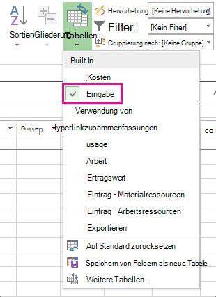 Eingeben Von Kosten F R Ressourcen Project