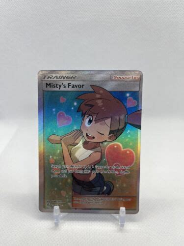 Pokémon TCG Misty s Favor Unified Minds 235 236 Holo Full Art OC eBay