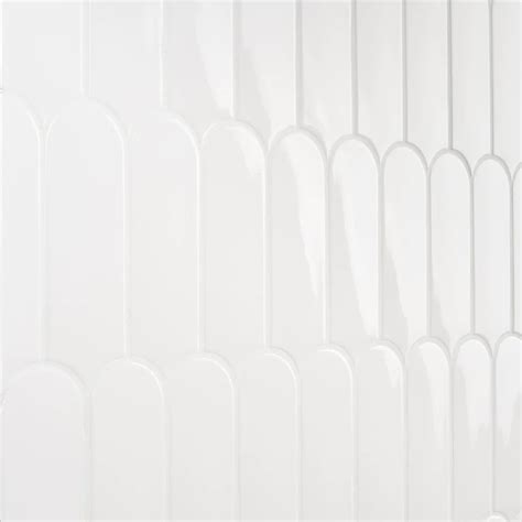 Parry White X Glossy Ceramic Tile Tilebar