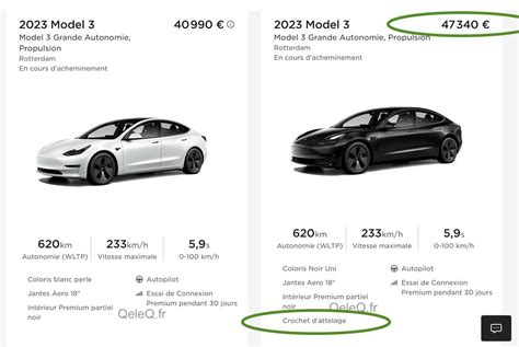 Nouvelle Tesla Modèle 3 Grande Autonomie En France Bonus écologique Et Autonomie Au Max