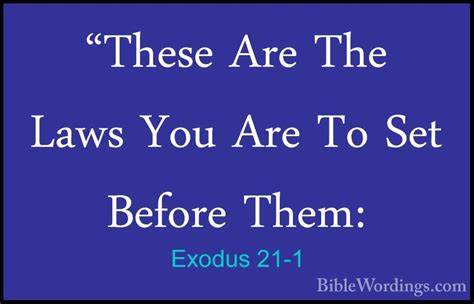 Exodus 21 Holy Bible English BibleWordings