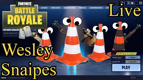 Modo Wesley Snaipes Fortnite Battle Royale Live YouTube