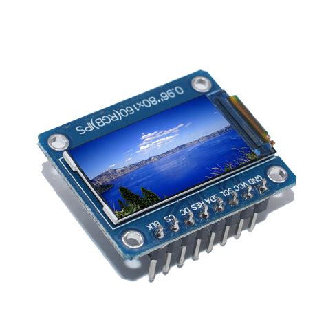 1Stks 0 96 Inch 8Pin HD Color IPS Screen TFT LCD Display SPI Module For