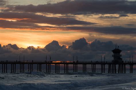 Sunset at Huntington Beach Pier - Pentax User Photo Gallery