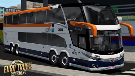 ETS 2 Mod Bus Expresso União New G7 1800 DD Scania YouTube