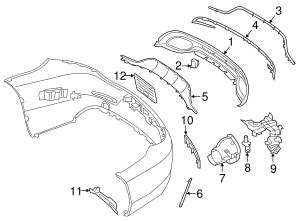 Mercedes Benz Lower Cover Mb Oem Parts