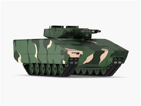 IFV Lynx KF41 Camo 3D model MAX OBJ 3DS FBX C4D MA