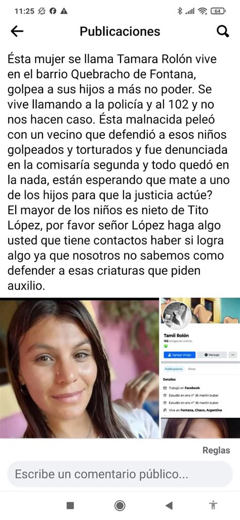 Denuncian Por Facebook Una Mujer De Maltratar A Sus Hijos Ahora La