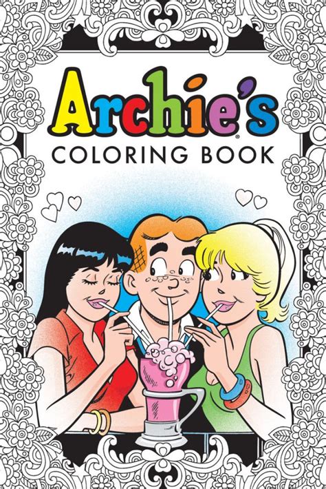 Get Creative With Archie And The Gang In Archies Coloring Book