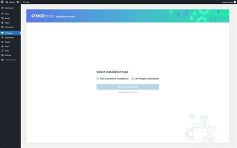 How To Install Crocoblock Dashboard With Crocoblock Wizard Crocoblock