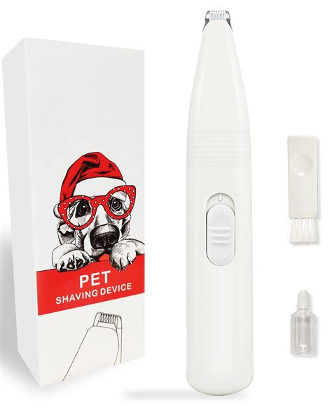 lexflext Dog Grooming Clippers, Dog Paw Trimmer with Detachable Ceramic