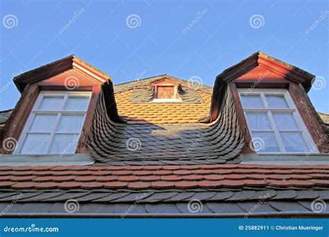 Dormer window stock image. Image of architecture, loft - 25882911