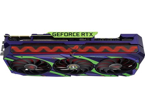 Asus Unleashes Rog Strix Geforce Rtx 3090 Evangelion Edition Gpu