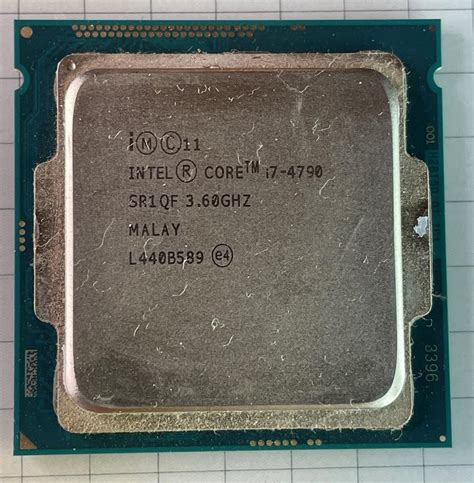 Intel Core I7 4790 360ghz Socket Lga1150 Desktop Cpu Sr1qf Geekgearstore