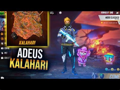 Mapa Kalahari Vai Sair Das Partidas Ranqueadas Do Free Fire Youtube