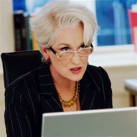 Meryl streep as miranda priestly in the devil wears prada 2006 – Artofit