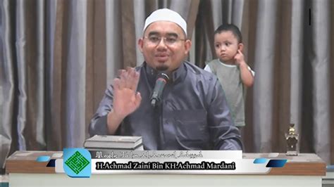 Guru H Achmad Zaini Pengajian Fiqih Bab Wali Nikah Urutan Wali Nikah