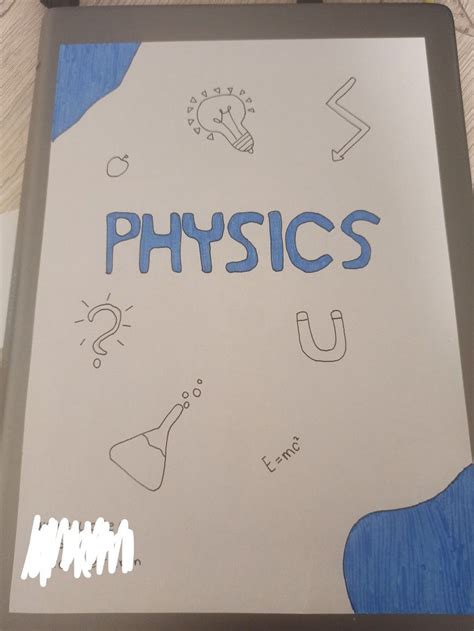 Physik Deckblatt Physik Deckblatt Deckblatt Deckblatt Schule