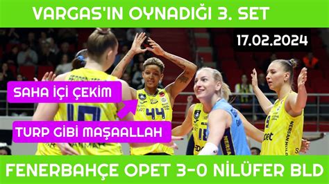 Fenerbah E Opet Nil Fer Bld Voleybol Ma Youtube