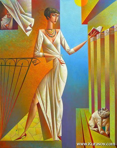 Georgy Kurasov Russia Cubism Art Cubist Art Art Deco Posters