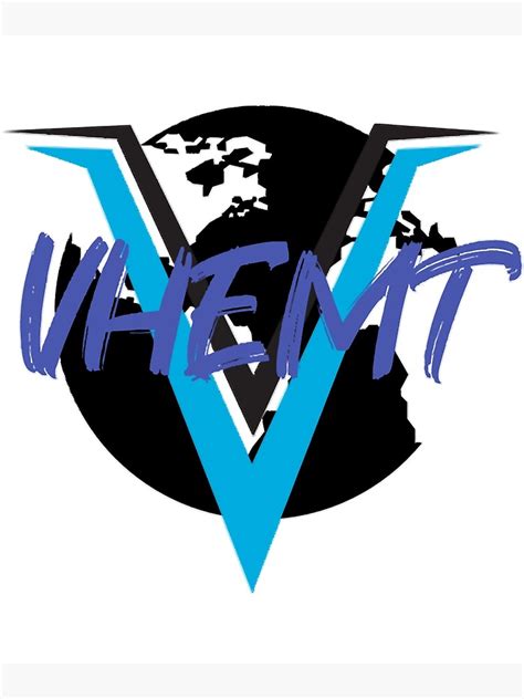 "vhemt " Poster for Sale by LimbsDisarms | Redbubble