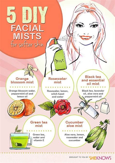 5 Diy Facial Mists Skin So Soft Facial Mist Diy Facial