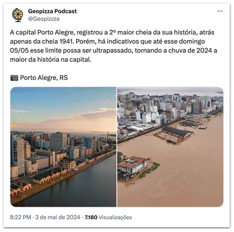 Veja Fotos De Antes E Depois Das Enchentes No Sul