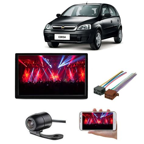 Moldura Dvd 2 Din Mp5 Central Multimidia Vectra Corsa Montana Meriva