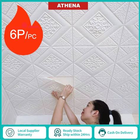 Ceiling Wallpaper D Brick Waterproof Wall Stickers Foam Wall Paper