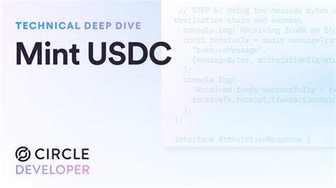 Minting USDC On The Destination Chain Using CCTP 7 YouTube