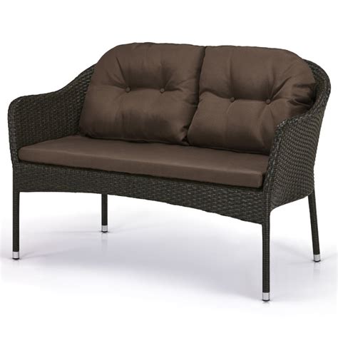 Плетеный диван S54A-W53 Brown Цена 38 500 руб.