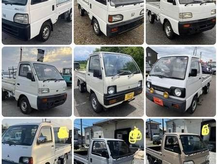 SUZUKI CARRY Mini Trucks Kei Trucks Dump Bed 4x4 Acty Carry Honda