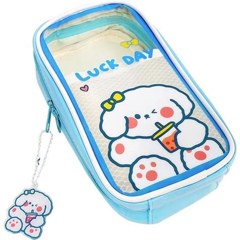 Trousse Kawaii Trousse Crayons Couleur Kawaii Transparent