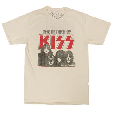 Klassics The Return Of Kiss Vintage Edition T Shirt Kiss Official Store