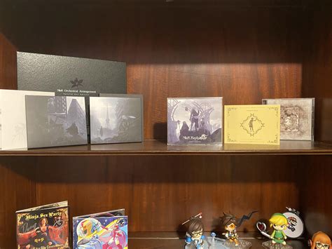 My Nier Muic Shelf Is Coming Together Still Missing Quite A Bit But I’ll Get There R Nier