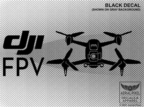 Dji Fpv Drone Case And Vehicle Decal Sticker Etsy