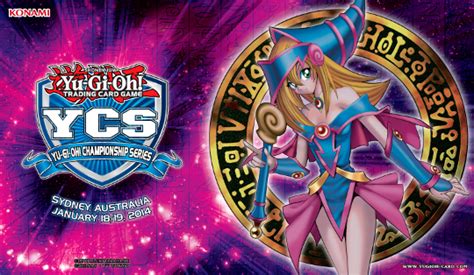 Yu Gi Oh Ycs Championship Participation Playmat Dark Magician Girl