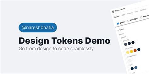 Design Tokens Demo | Figma