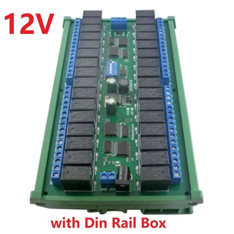 Dc V V Levli Kanal Modbus Rtu Rs R Le Anahtarlama Paneli Uart