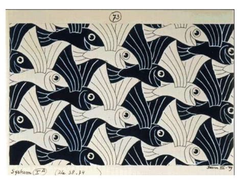 Mc Escher Tessellations Fish