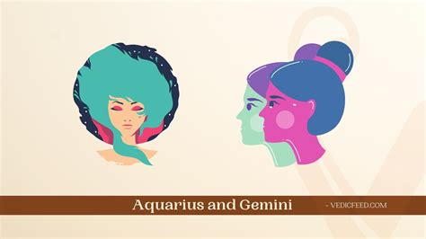 Aquarius and Gemini Compatibility Based on Vedic Astrology