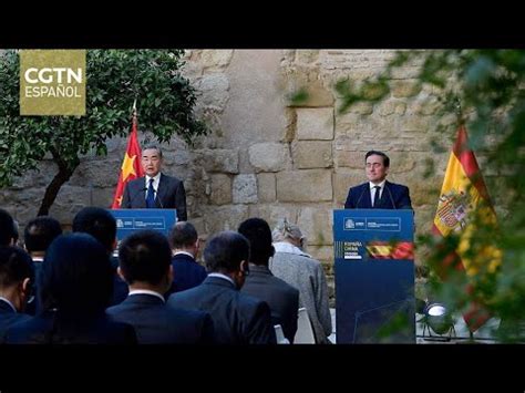 El Canciller Chino Wang Yi Se Reune Con Su Hom Logo Espanol Jos