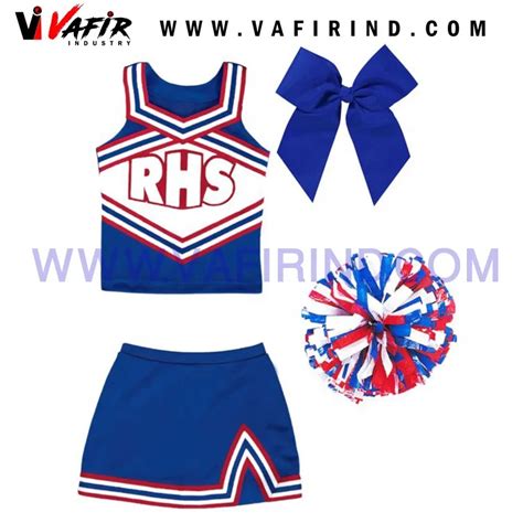 Hot Spandex Cheerleading Uniforms Cheer Costume Training Wear Cu 6590