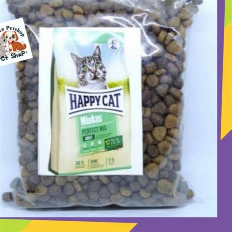 Jual Makanan Kucing Happy Cat Minkas Perfect Mix Kg Repack Happycat