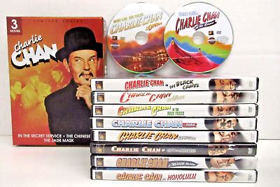 Lot Of Charlie Chan Dvds Charlie Chan The Jade Mask The Chinese Cat