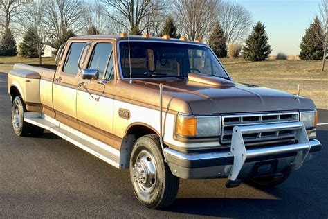 1988 Ford F 350 Centurion Crew Cab Dually Diesel For Sale On Bat